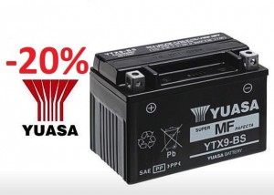 Batteria Moto YUASA YTX9-BS